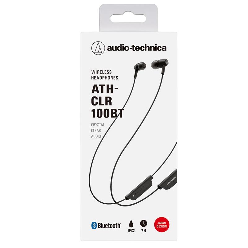 Tai Nghe Bluetooth Nhét Tai Audio Technica ATH-CLR100BT - Hàng Chính Hãng