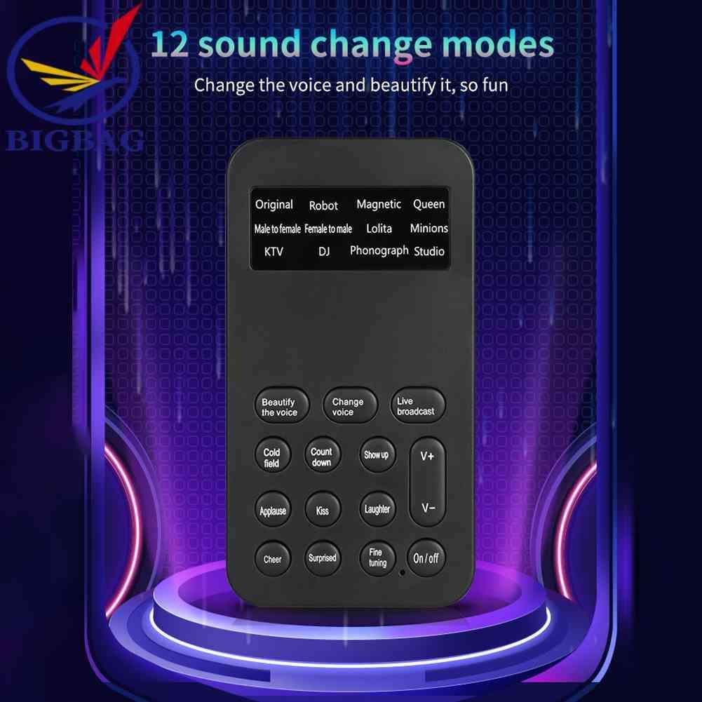 Bộ Loa Không Dây Mini Hỗ Trợ Live Changer Sound Card