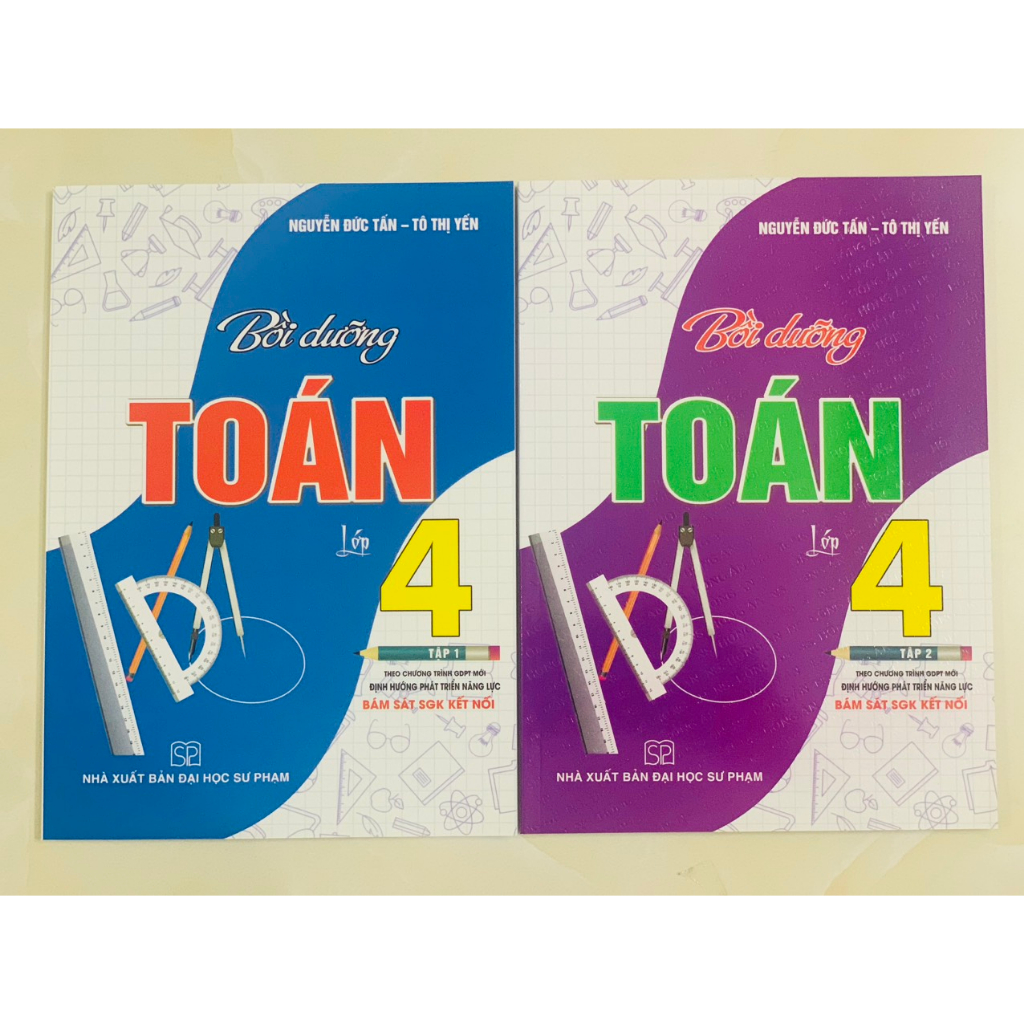 Sách - Combo Bồi Dưỡng Toán Lớp 4 - Tập 1 + 2