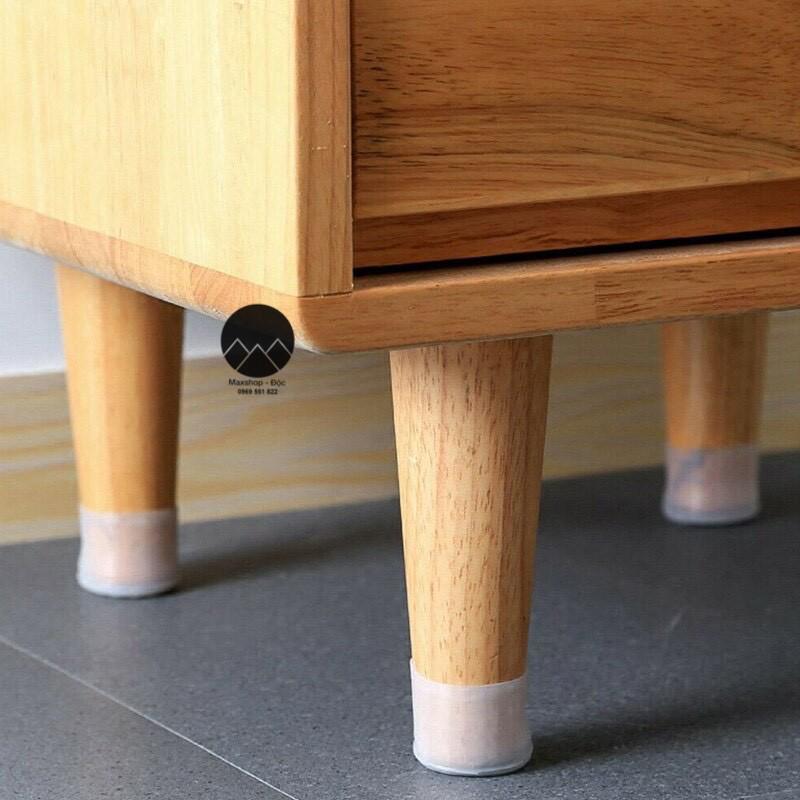 Bọc chân ghế bàn tủ bằng silicon cao cấp chống trầy xước nền nhà và giảm tiềng ồn chống trơn trượt