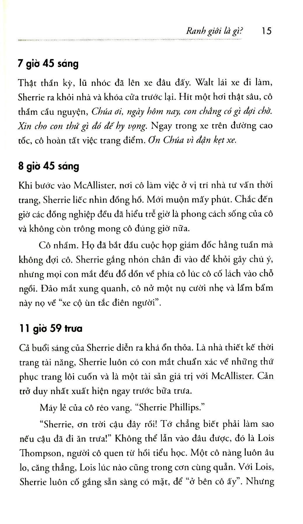 Giới Hạn Cho Chính Bạn