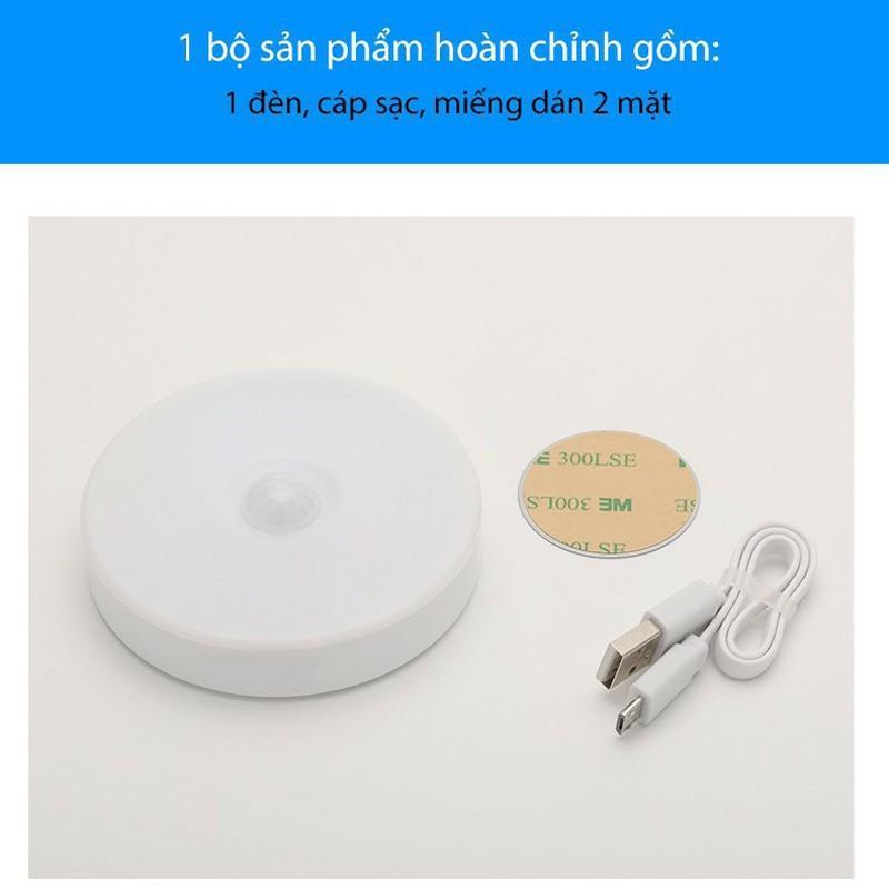 Đèn cảm ứng chuyển động LULINSO, Đèn Led dán tường cảm biến thông minh không dây dán tủ quần áo, cầu thang, phòng ngủ