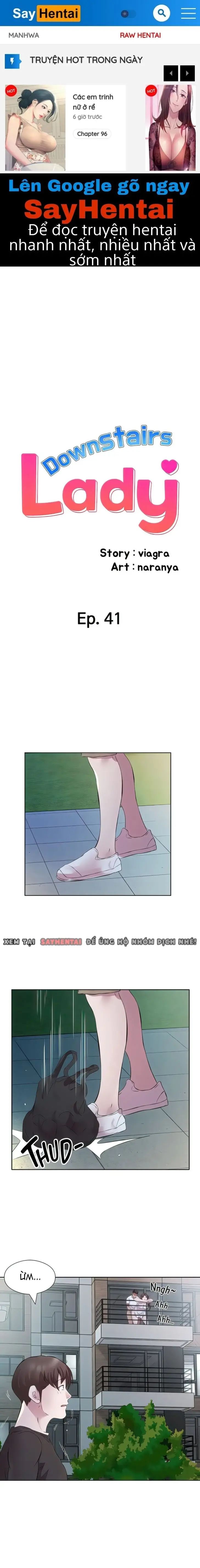quý cô tầng dưới chapter 41 1