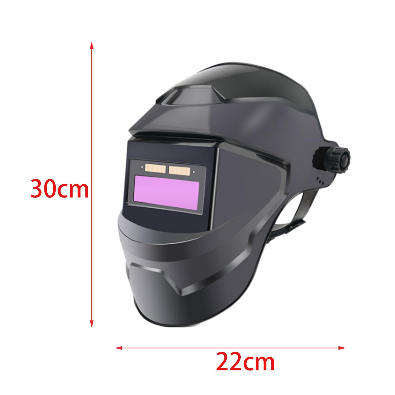 Solar Powered Welding Welder Welding Face Cover Eyes and Face Protection Large View True Protective Gear Welder