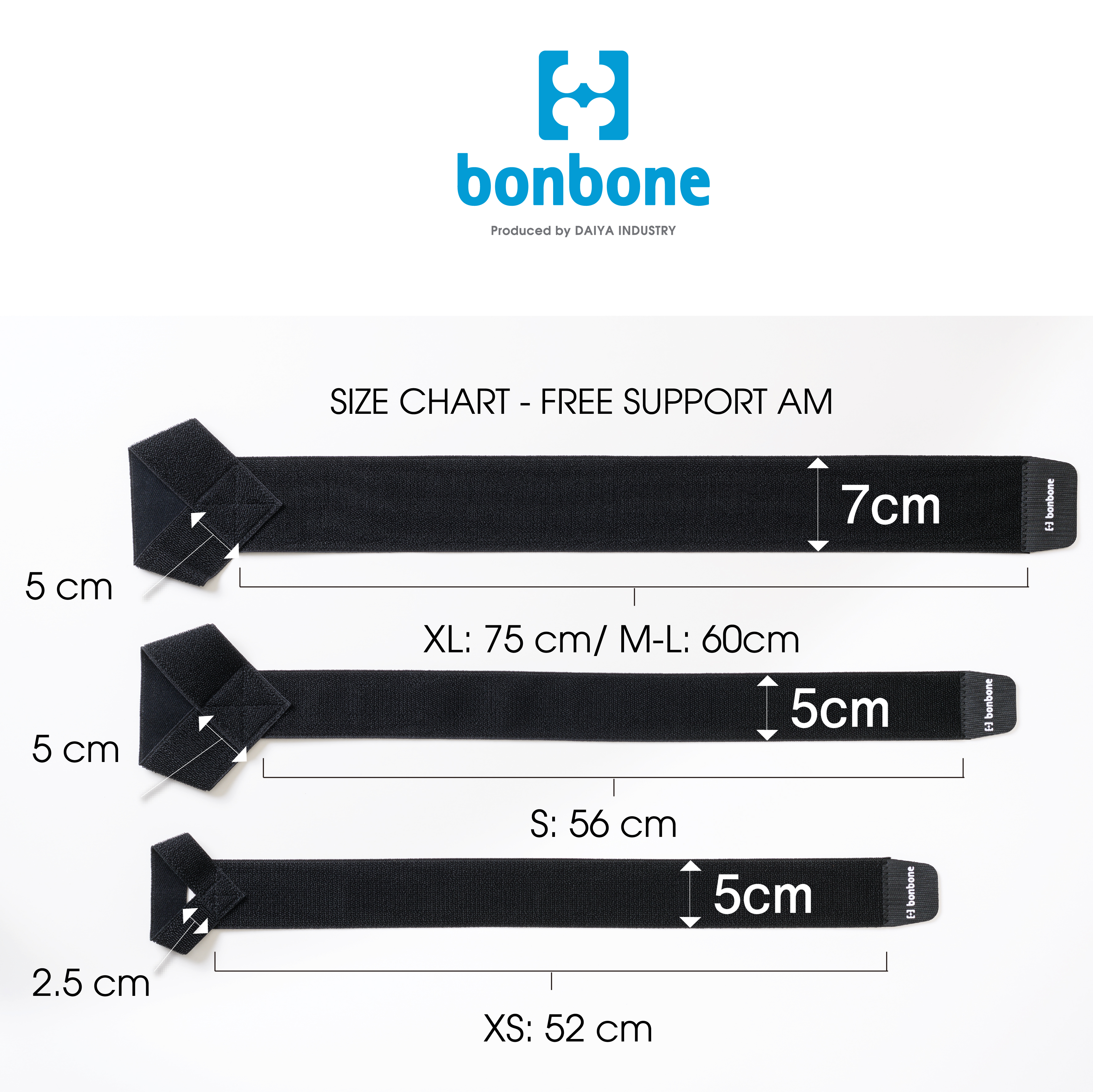 CHÍNH HÃNG - NHẬT BẢN Đai CỐ ĐỊNH CỔ CHÂN Bonbone Free Support AM - Đai cổ chân Nhật