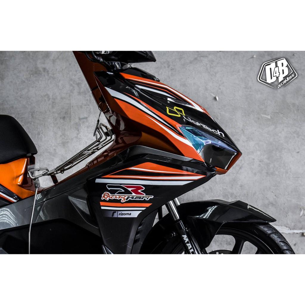 Tem trùm dành cho xe Air Blade 2016 tem đấu