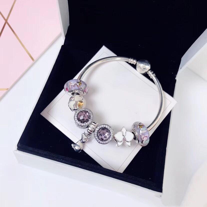 Vòng Bạc S925 ALE Cao Cấp - Vòng Charm Bạc Chuẩn S925 - Mã sản phẩm VONGBAC_DN160