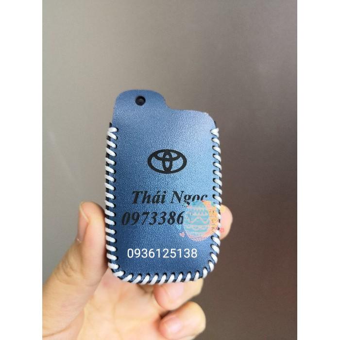 Bao Da Chìa Khóa Ôtô Toyota Vios G 19-21, Yaris Da Bò
