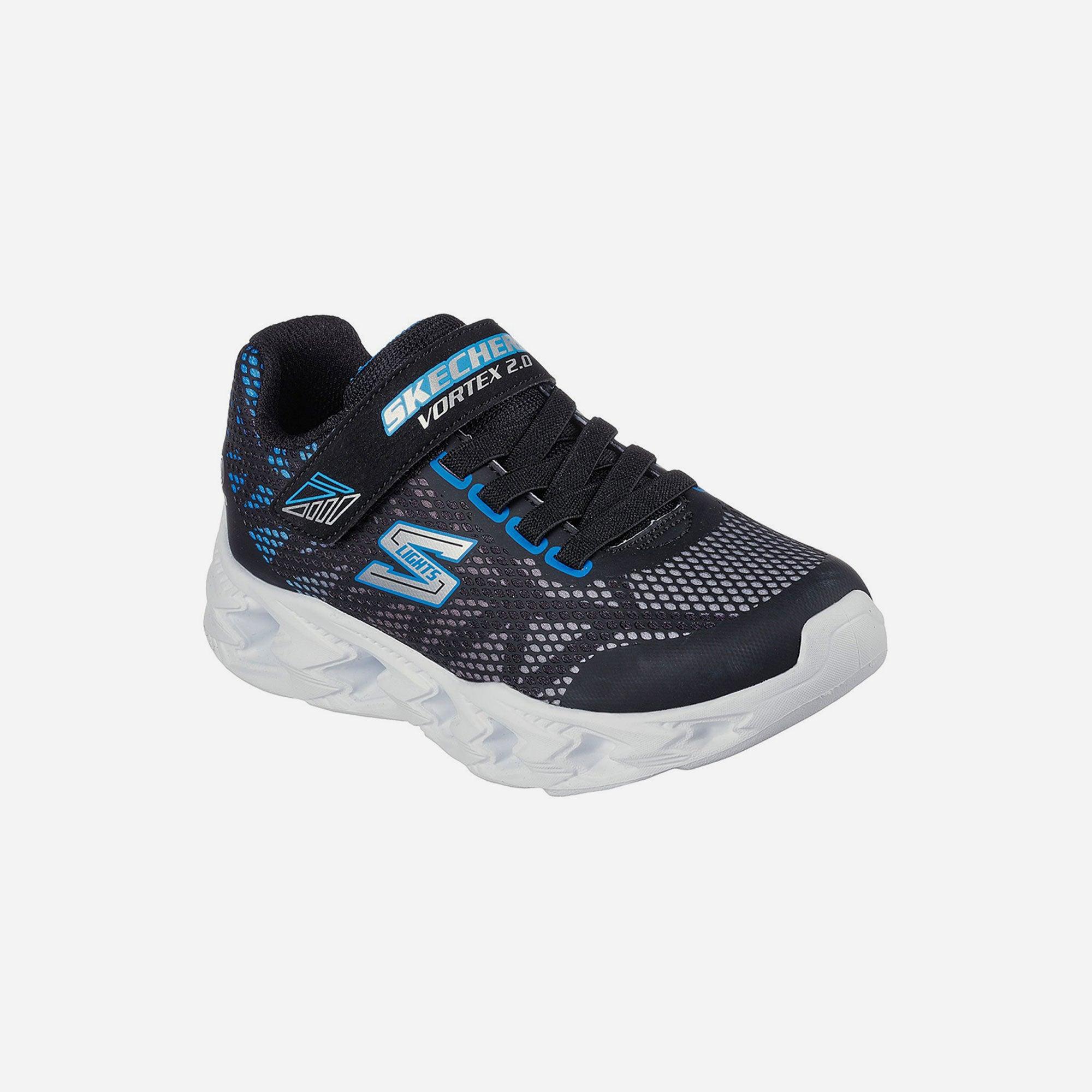 Giày sneaker bé trai Skechers Vortex 2.0 - 400602L-BKBL