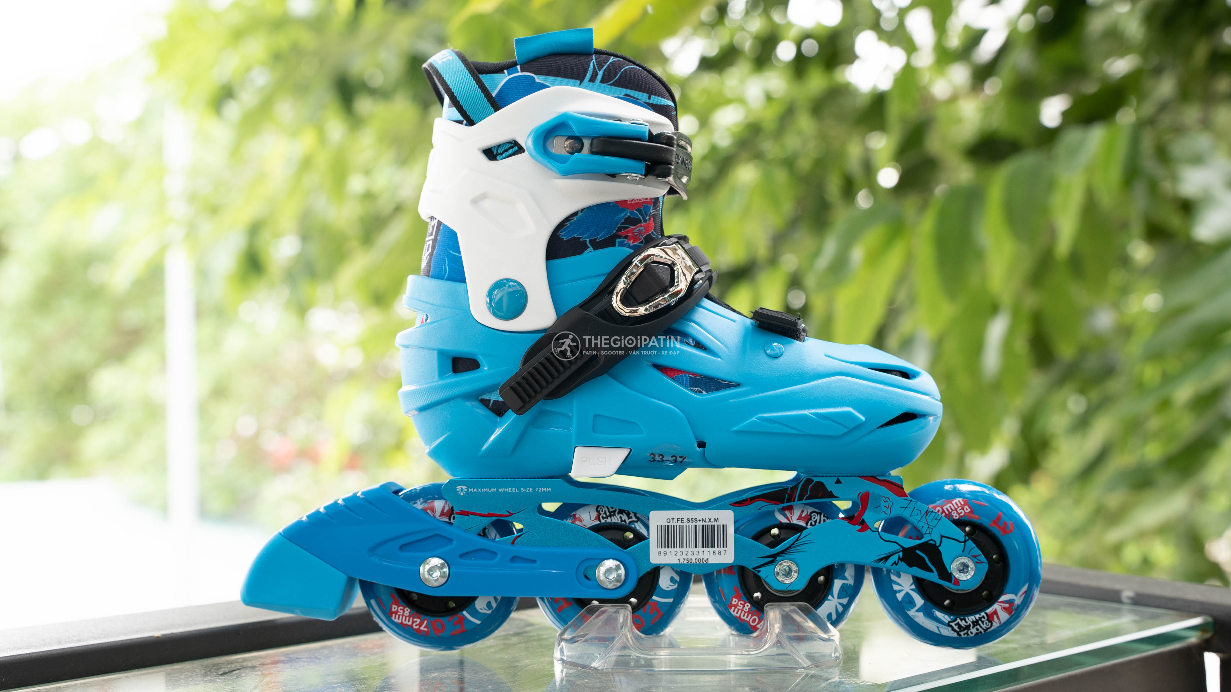 [TẶNG BẢO HỘ TAY CHÂN HOẶC TÚI ĐỰNG] Giày Patin Trẻ Em Flying Eagle S5S+ New Có Thể Điều Chỉnh Được Size
