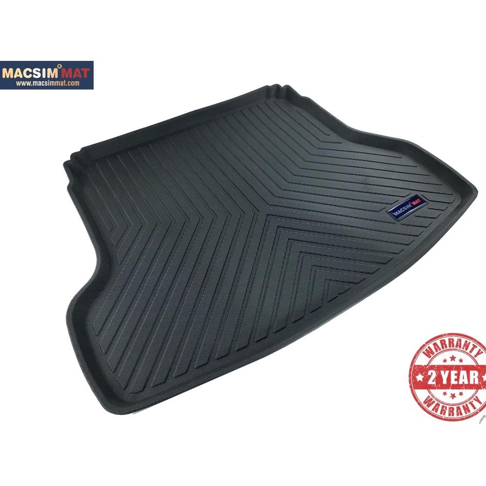 Thảm lót cốp xe ô tô Kia K3 2017-đến nay nhãn hiệu Macsim hàng loại 2