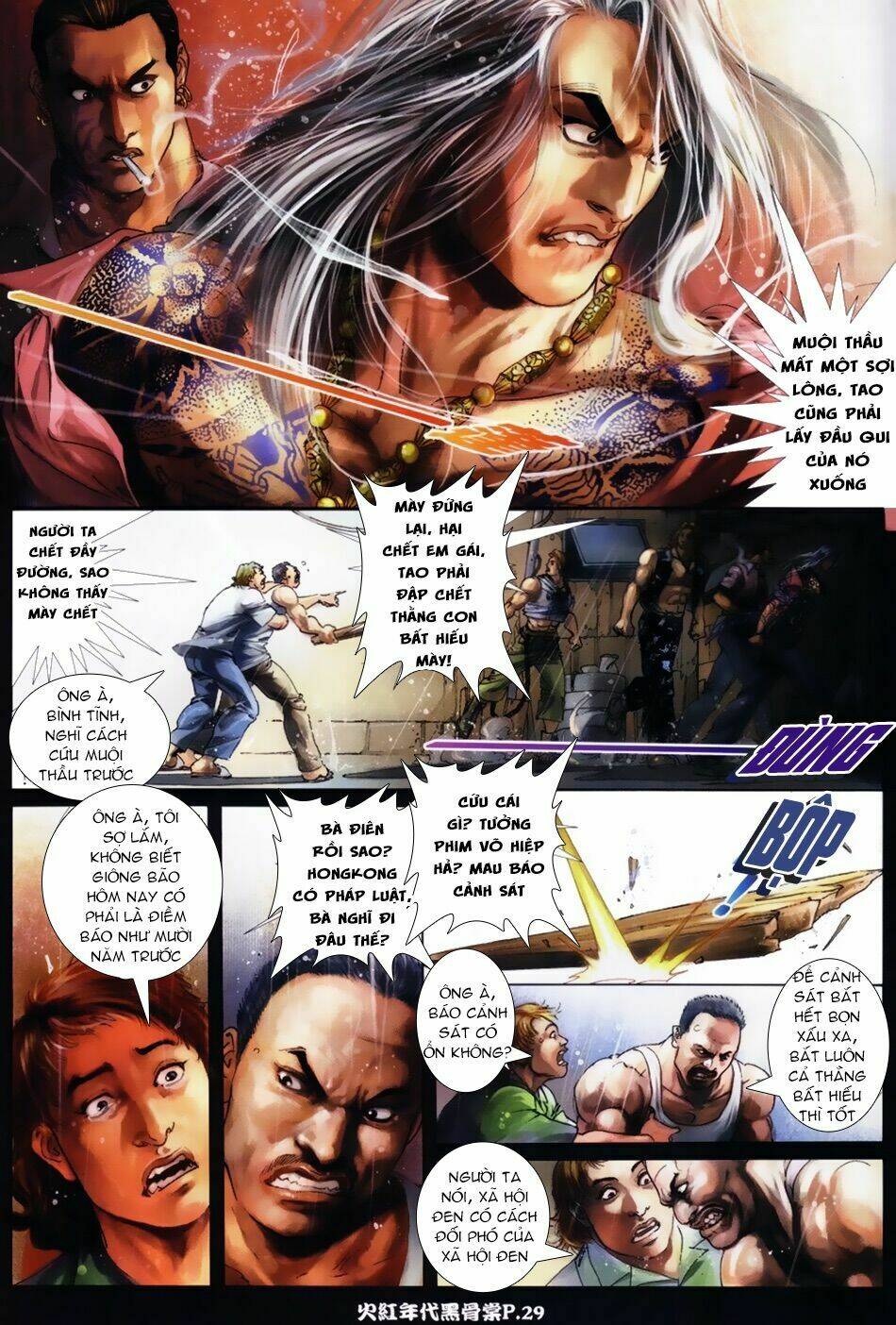 hỏa hồng niên đại hắc cốt đường chapter 10 15