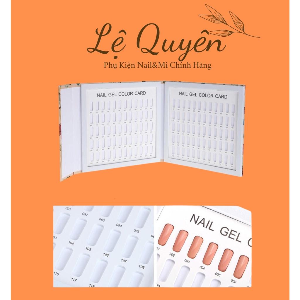 Bảng Gắn Móng Giả_Sổ Mẫu Móng Nail
