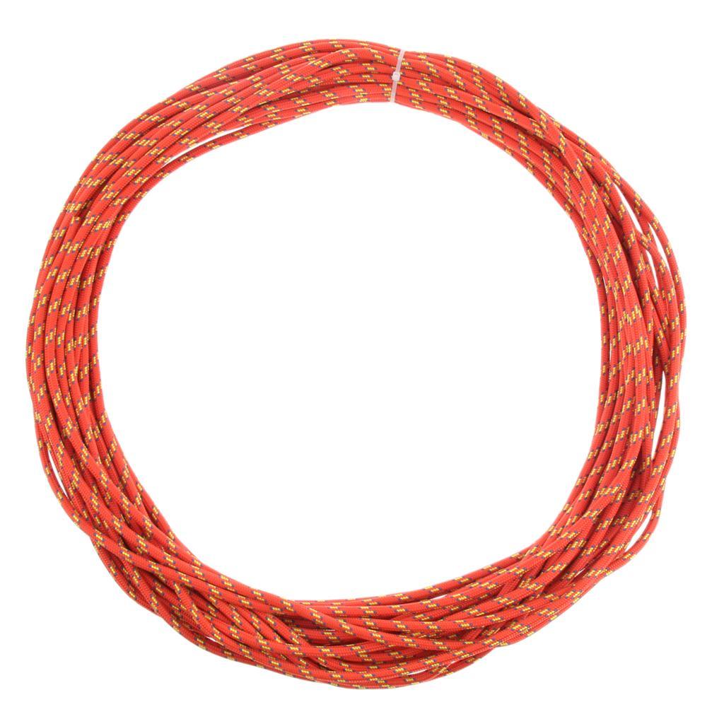 6mmx30m Climbing Safety Auxiliary Rope Static Cord Rescue Mountain