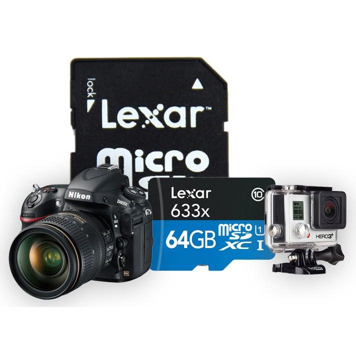 Thẻ nhớ Lexar Micro SDXC 64GB 633X 95MB/s A1 - Hàng chính hãng