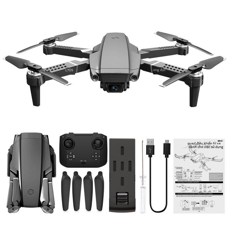 Giao Hàng Nhanh L705 Gấp Máy Bay Không Người Lái 4K HD Chụp Ảnh Trên Không Quadcopter Độ Bền Dài Đồ Chơi Máy Bay Điều Khiển Từ Xa