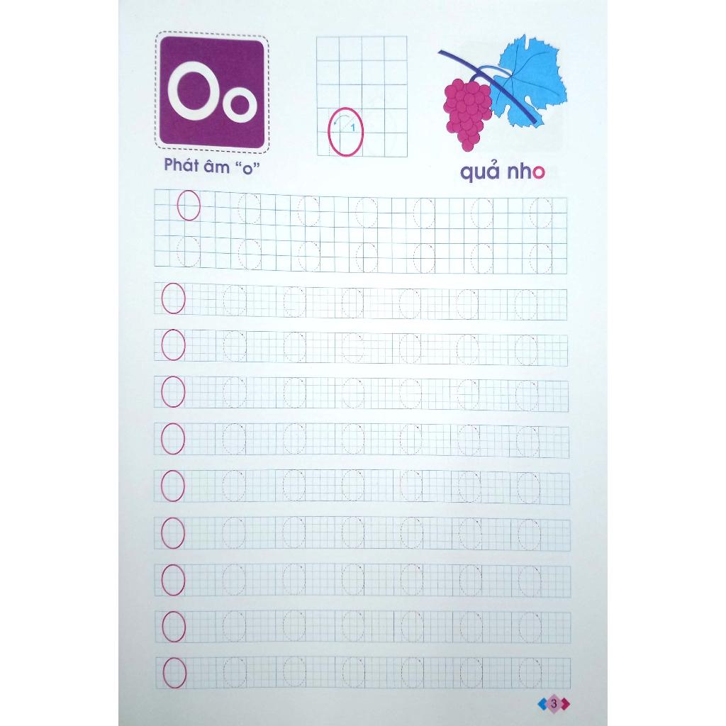 Bé Tập Tô Chữ Cái ( 4 - 5 T) - Bản Quyền