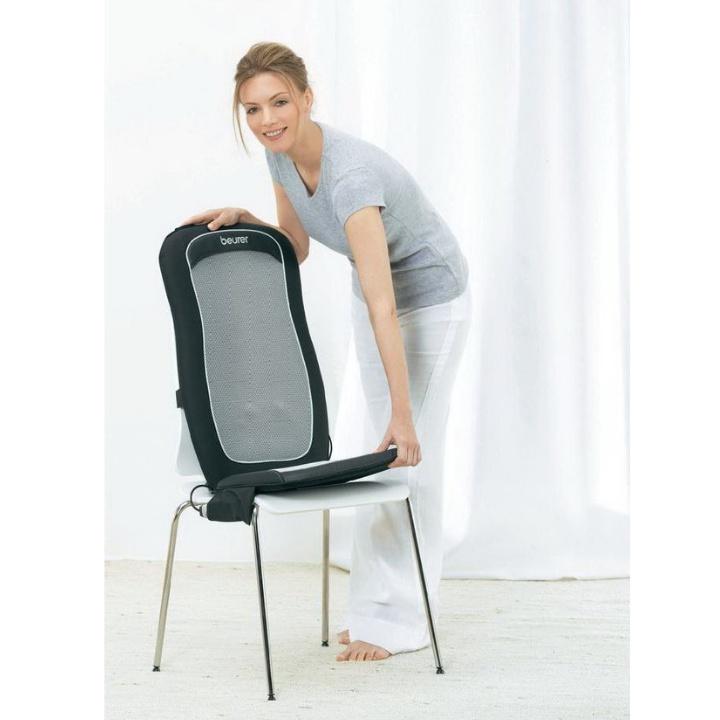 Đệm Ghế Massage Hồng Ngoại Beurer MG206, Máy Massage Lưng, Xoa Bóp, Bấm Huyết, Giúp Lưu Thông Máu, Giảm Đau Mỏi, NhậpĐức