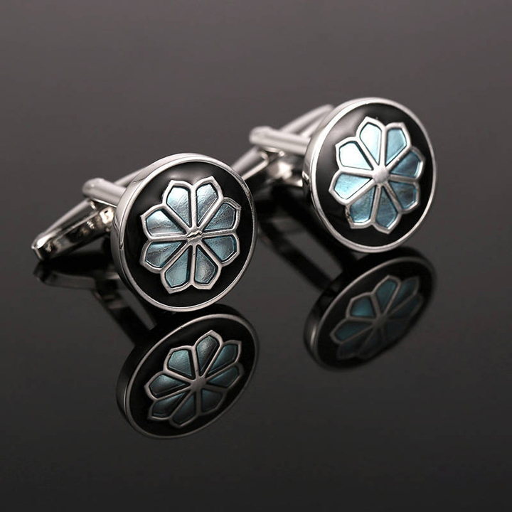 Bộ Khuy Măng Sét - Cufflink Hàng Cao Cấp QT1366