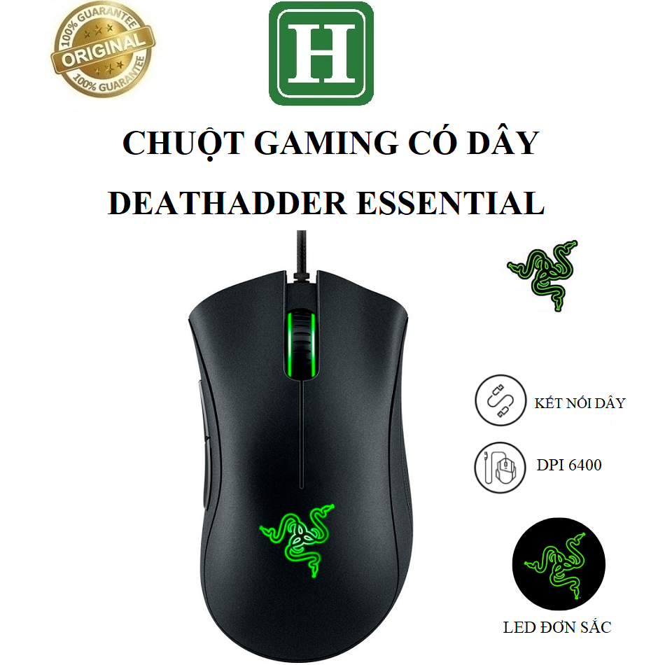 Chuột Gaming có dây Razer Deathadder Essential