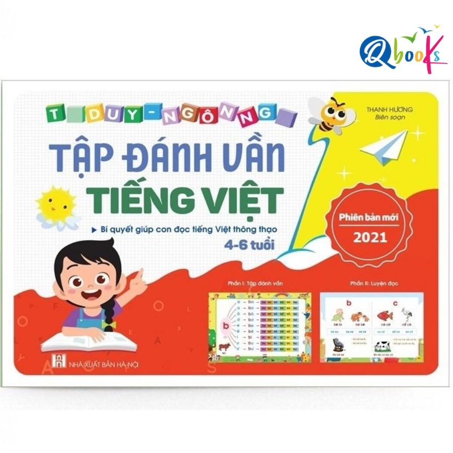 Combo Tập Đánh Vần &amp; Bé Khởi Đầu Tập Viết 4-6 Tuổi (Tặng Thẻ Chữ Cái)