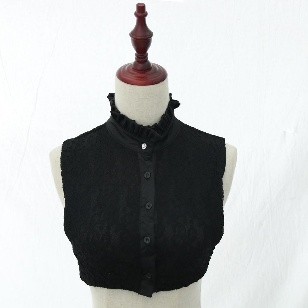 Fake Collar Detachable Lace Collar Half Shirts False Collar for Womens Girls