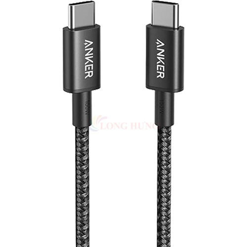 Cáp USB Type-C to Type-C Anker New Nylon 60W A8752/A8753 - Hàng chính hãng