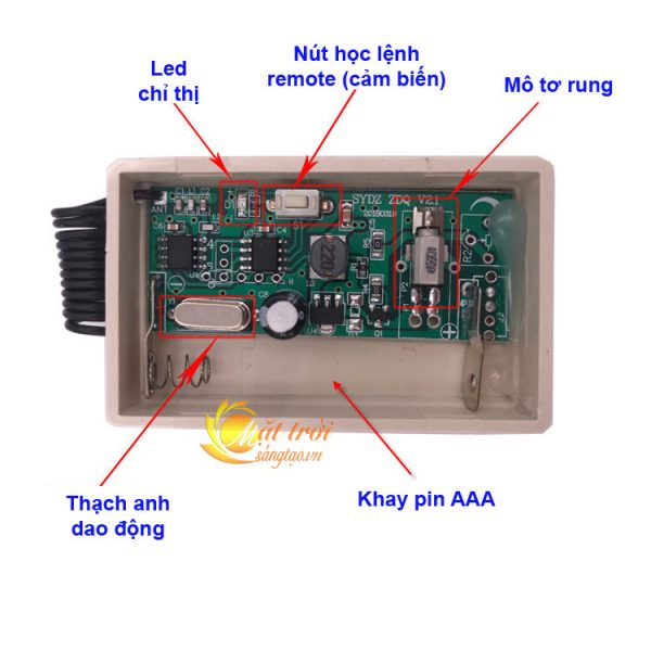 Báo rung điều khiển từ xa