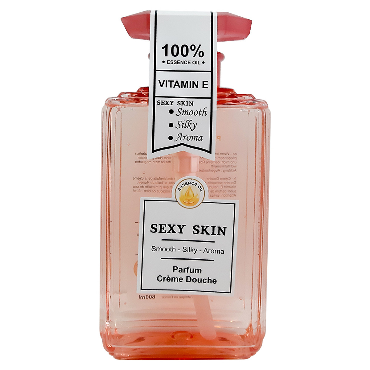 Sữa Tắm Nước Hoa SEXY SKIN Hương Thơm Quyến Rũ 600ml PHÁP - VitaminE