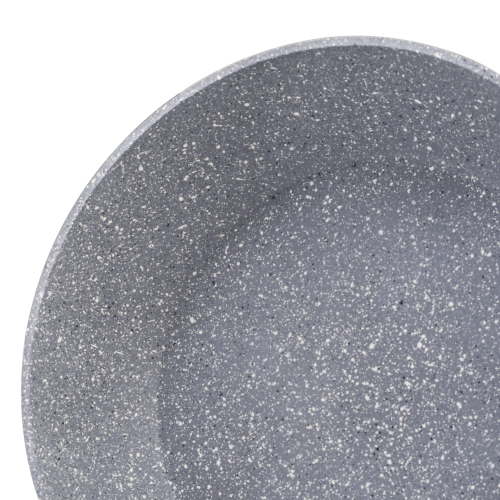 Chảo đáy từ vân đá chống dính GREEN COOK 22cm tay cầm chịu nhiệt - Hàng chính hãng