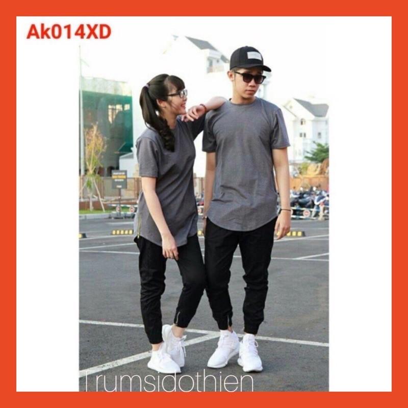 Áo thun cotton khoá zip,áo thun nam nữ,áo thun khoá hông