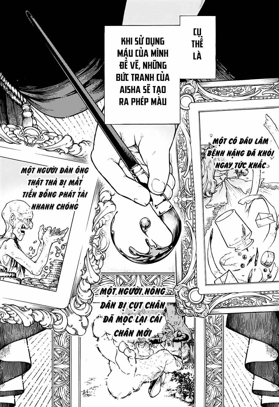 bức họa đẫm máu của phù thủy chapter 1.1 10