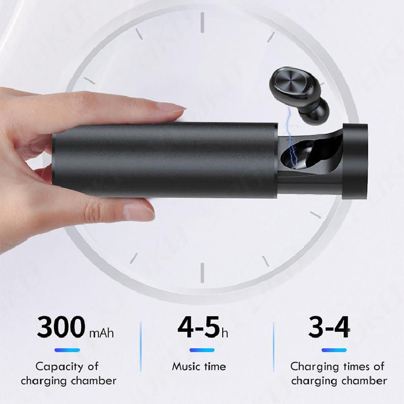 B9 TWS Bluetooth Không Dây Tai Nghe Có Mic Thể Thao Chống Thấm Nước Cảm Ứng Điều Khiển Tai Nghe Không Dây Tai Nghe Nhét Tai Điện Thoại