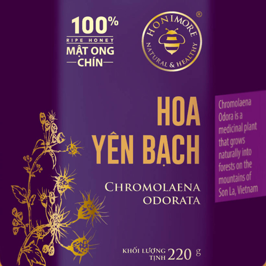 Mật ong chín Honimore hoa yên bạch 220g