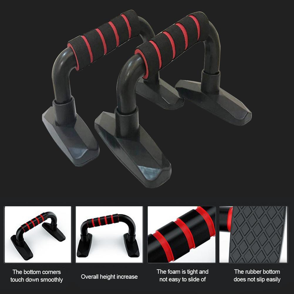 1 Đẩy Lên Giá Đỡ Tôi Hình Push-Up Hỗ Trợ Chống Trượt Push-Up Bar cơ Điện Huấn Luyện Song Song Thanh Tập Thể Hình