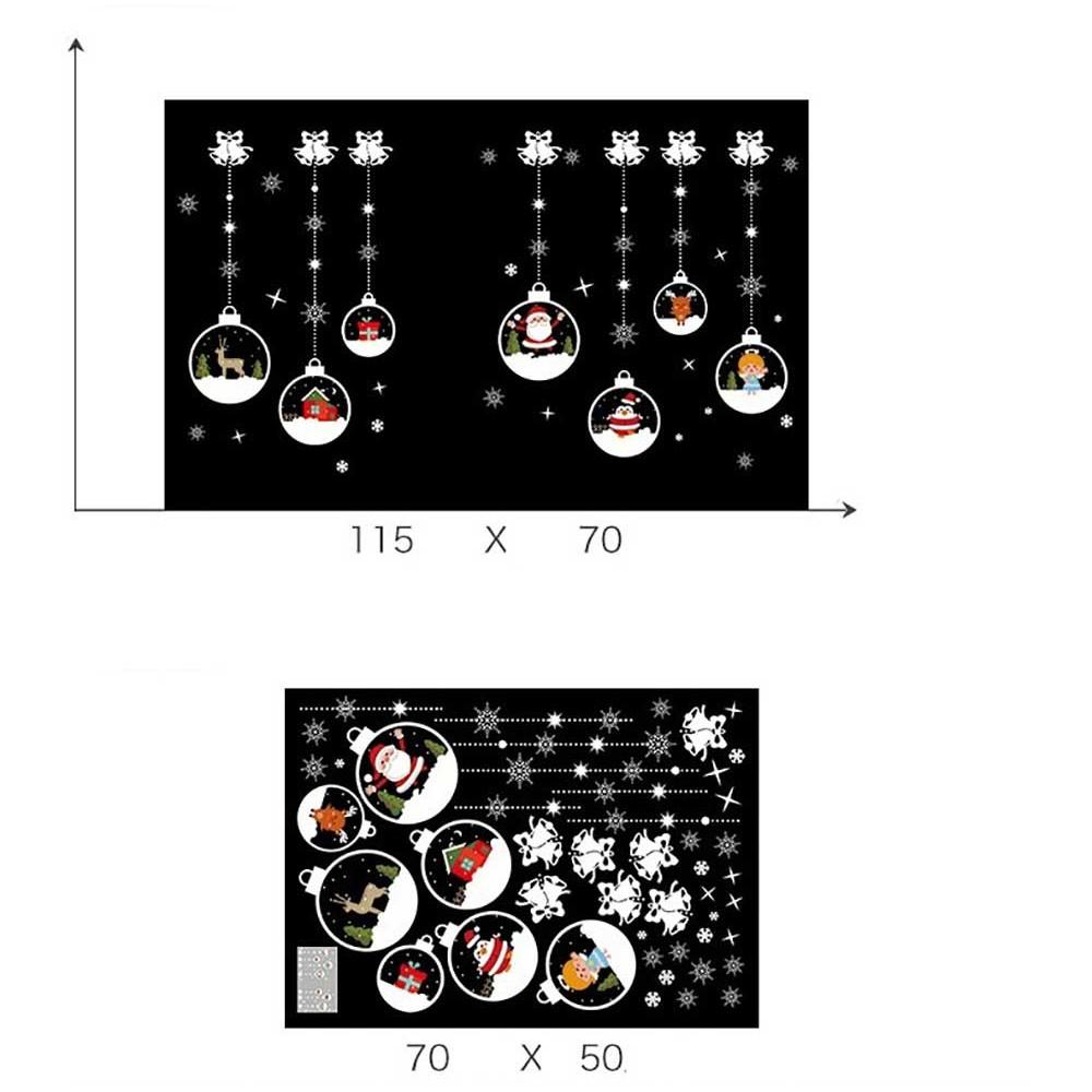 DECAL TRANG TRÍ NOEL 2 MẶT 2021 SỐ 22