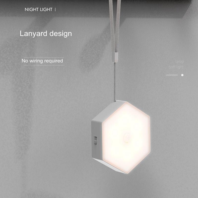 Đèn Led Cảm Ứng Chuyển Động Hồng Ngoại Chạy Bằng Pin
