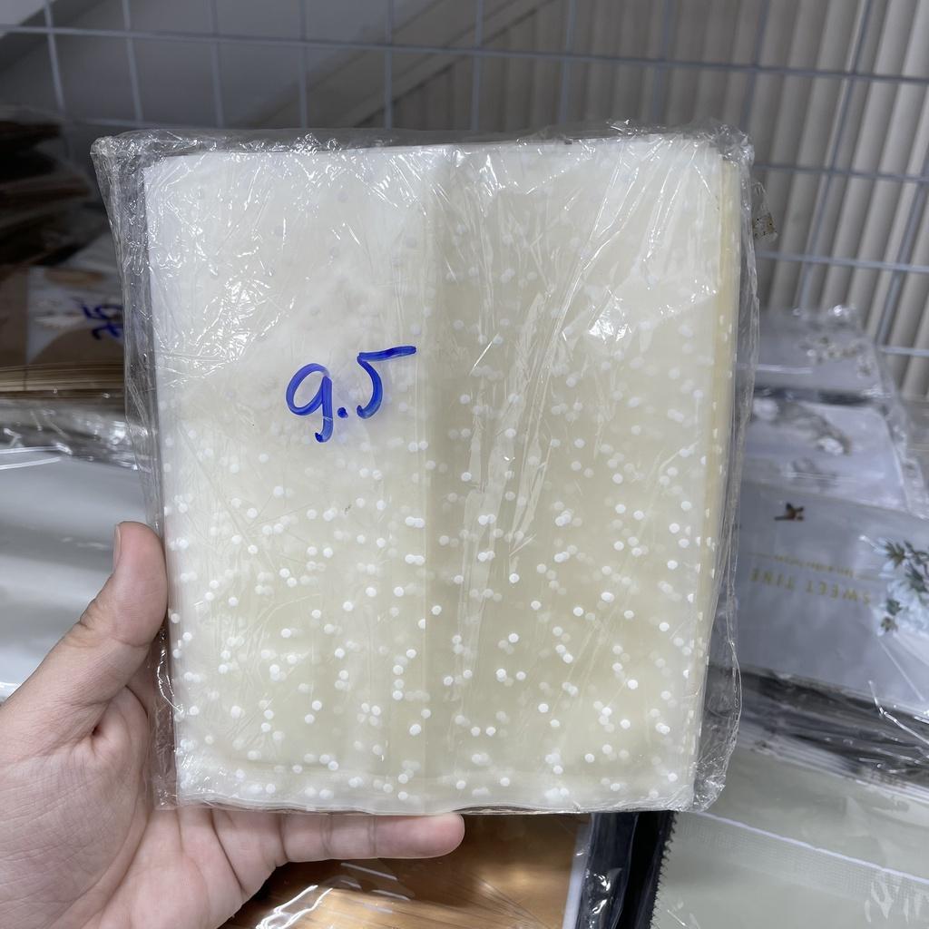 Túi hàn bánh xấp 50c - 9.5 cho bánh 150g - 180g