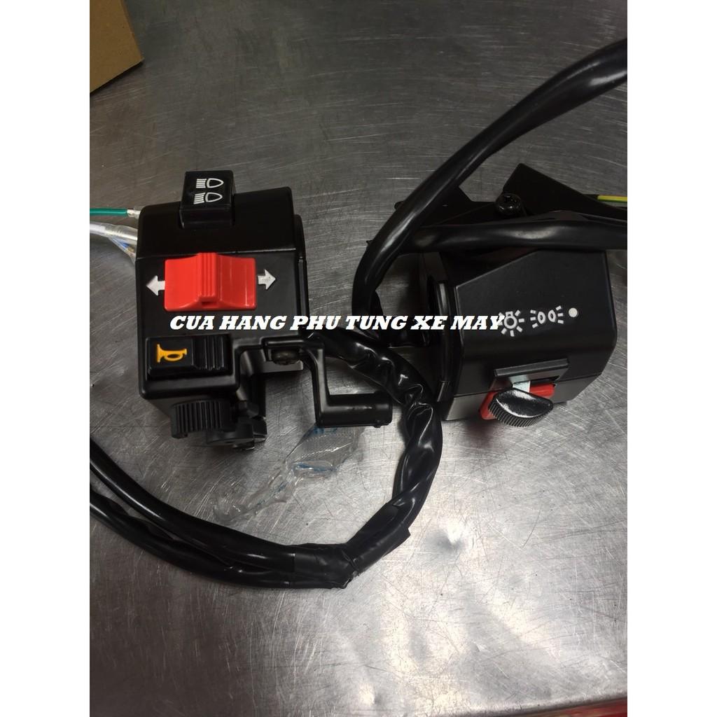 Bộ cùm công tắc cho xe Dream, Super Dream - 2 bên