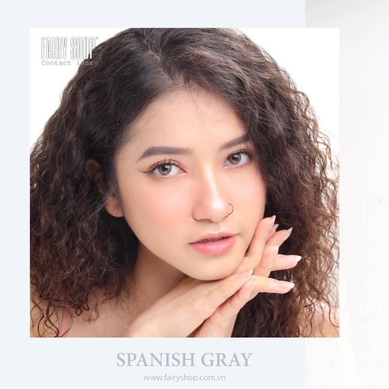 Áp tròng Spanish Gray 14.0mm - FAIRY SHOP CONTACT LENS độ cận 0 đến 8