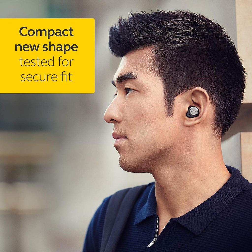 Tai Nghe Bluetooth Jabra Elite Active 75t ( Có Hỗ Trợ Sạc Không Dây ) - Hàng Nhập Khẩu