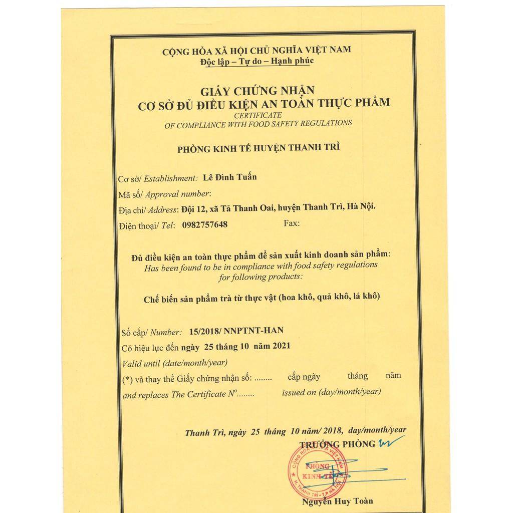 Trà Hoa Dâm Bụt  Sấy Khô 100g