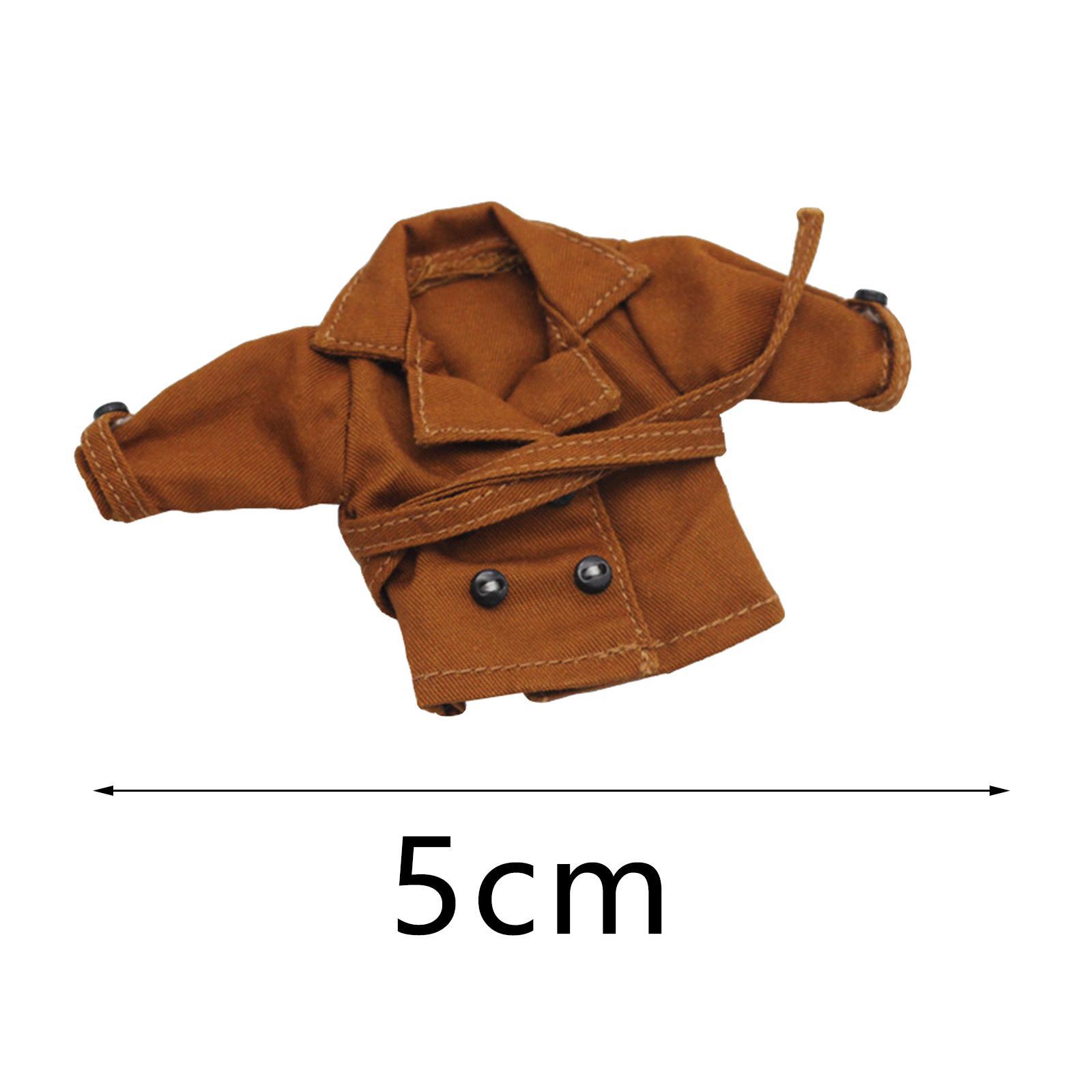 Doll Outerwear Doll Accessories Doll Jacket Bodysuit for 1:12 BJD Doll