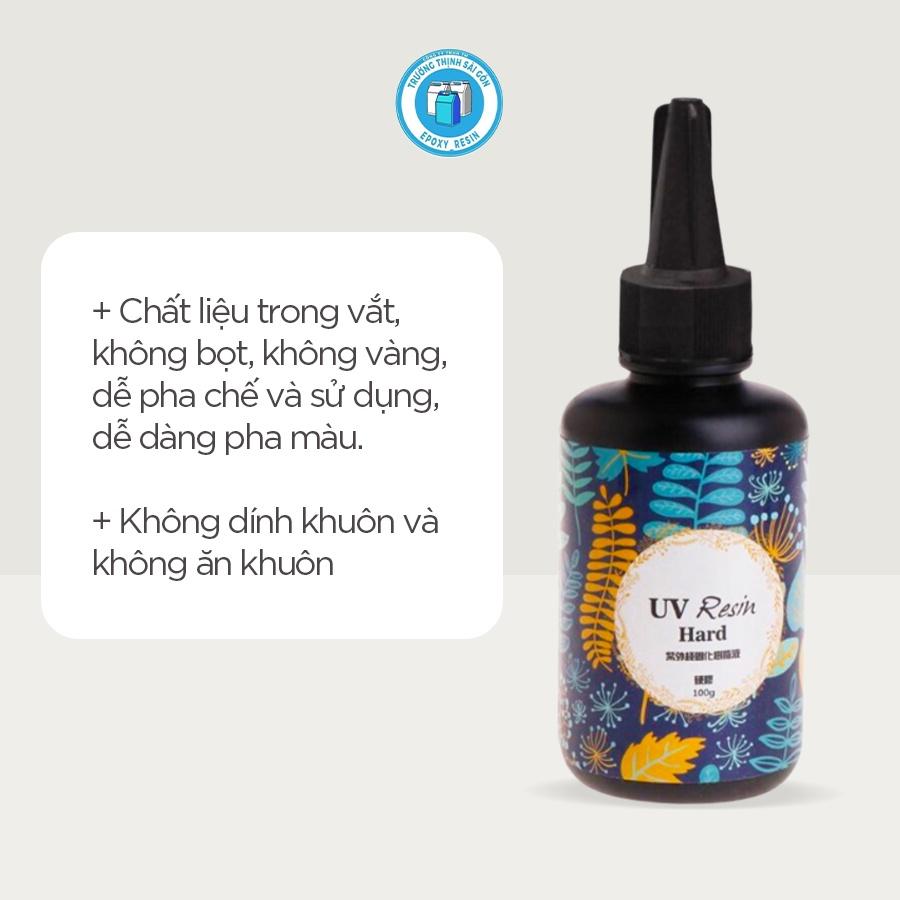 Keo UV Resin 100G Trong Suốt Làm Đồ Handmade, Trang Sức DIY - Trường Thịnh Sài Gòn