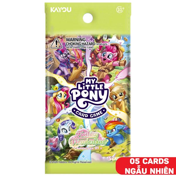 Card Bo Góc My Little Pony - Fantasy Wonderland - Kayou KP21 (5 Card Ngẫu Nhiên/Túi)