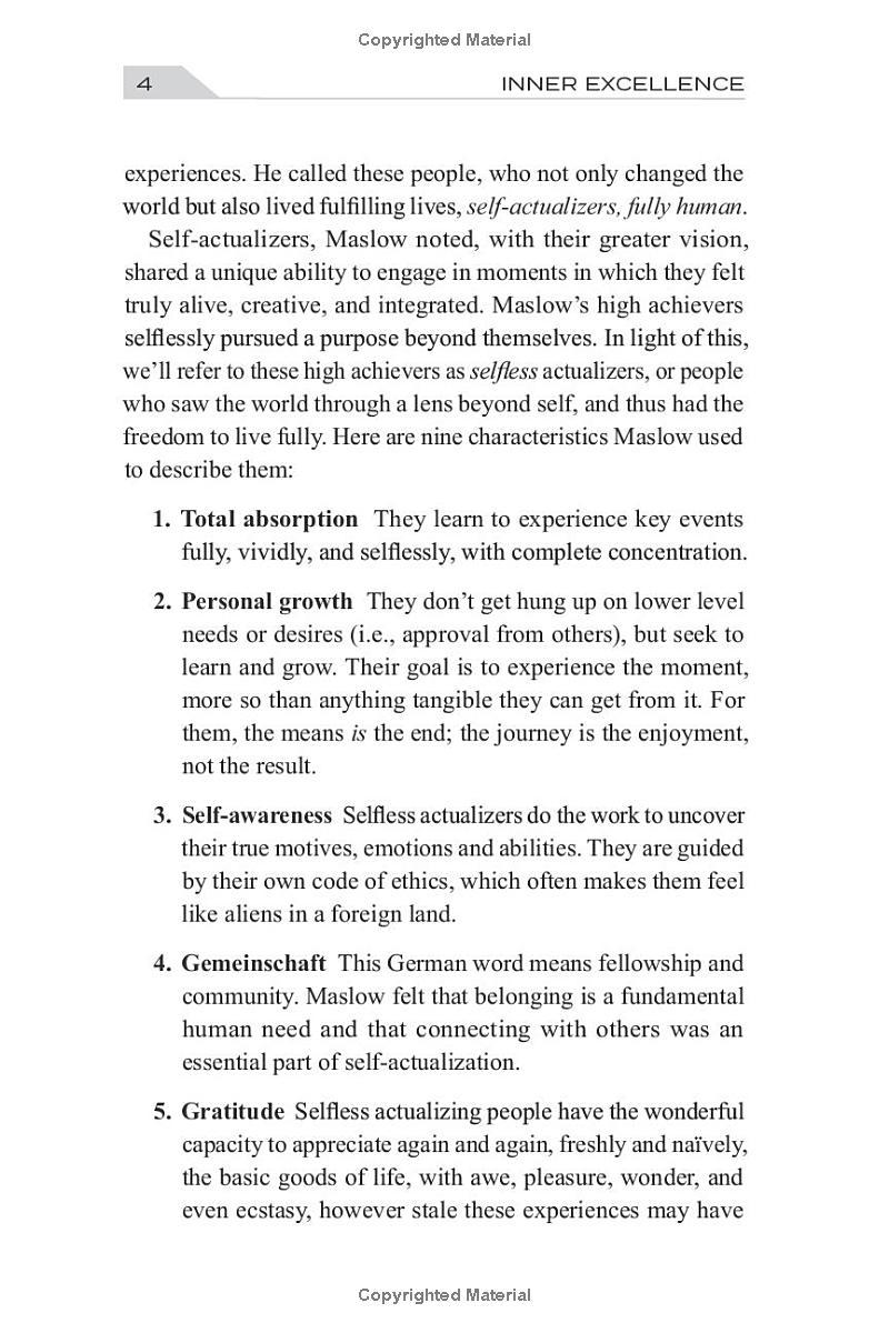 Sách ngoại văn: Inner Excellence - Train Your Mind For Extraordinary Performance And The Best Possible Life