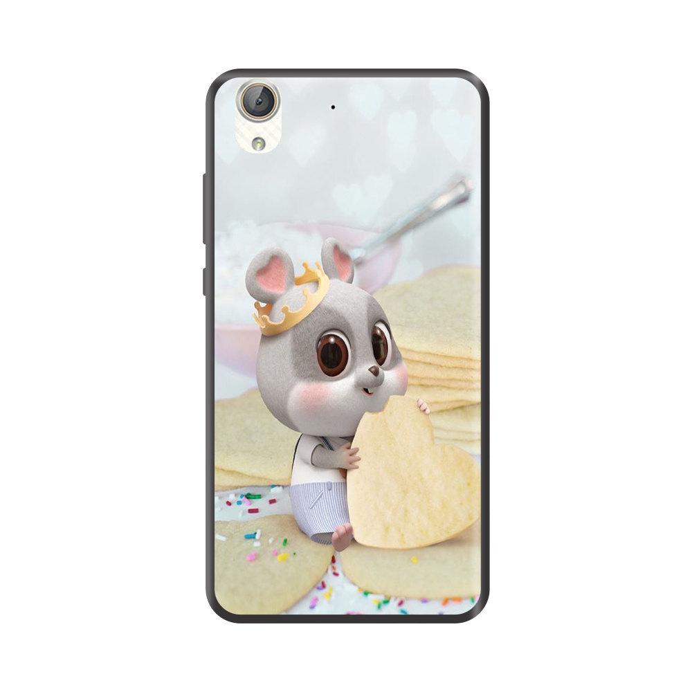 Ốp lưng TPU viền dẻo cho điện thoại HUAWEI Y6II Hình Chuột Tết 2020 Mẫu 13