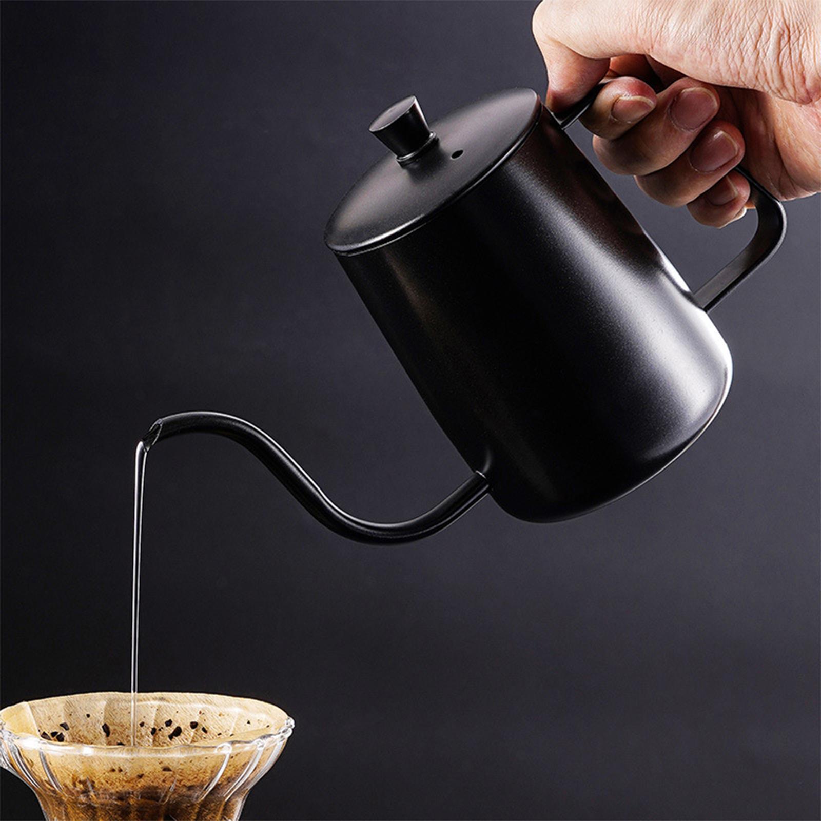 Long Narrow Stainless Steel Pour Over Kettle 350ML