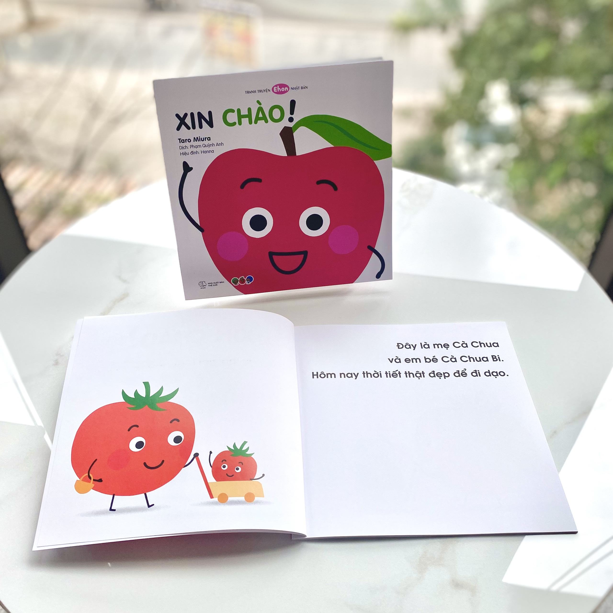 Sách cho bé 0 3 tuổi - Giúp trẻ học phép lịch sự - Xin chào (Tranh truyện Ehon Nhật Bản)
