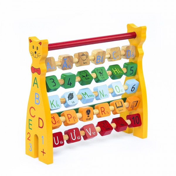 Đồ chơi học chữ cái Chú Mèo ABC - Đồ chơi gỗ Winwintoys